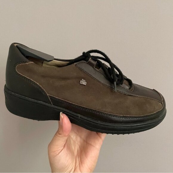 Finn Comfort Germany Brown Leather Lace-up Oxford Shoes - 3UK/5US 🇩🇪 - Picture 4 of 14